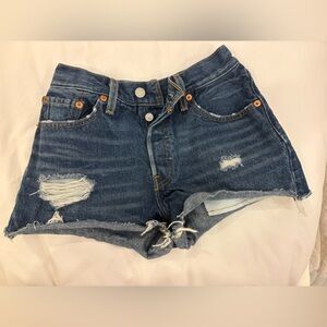Levi's 501s cutoff shorts - W25